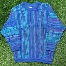 Vintage 90's COOGI 100% Cotton Knitted Sweater 3D Knit Size XL Made In Australia for sale  Shipping to South Africa