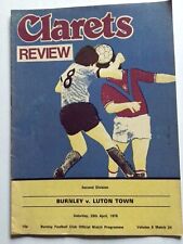Burnley luton town for sale  DISS