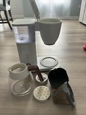 White Café  10 Cup Drip Coffee Maker w/ Glass Carafe Model C7CDABS4RW31 for sale  Shipping to South Africa