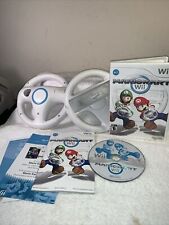 Mario Kart Wii Complete CIB w/ 2 Steering Wheels Nintendo Wii Works More InStore, used for sale  Shipping to South Africa