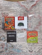 Pokémon Rouge Feu GBA en boîte: GAME + ADAPTER + NOTICE + DOCUMENTATION + INSERT comprar usado  Enviando para Brazil