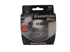 Lâmpada ultra halógena Philips H1 Crystal Vision pacote com 2 comprar usado  Enviando para Brazil