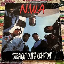 Usado, N.W.A. Straight Outta Compton Vintage Vinil 12” Primeira Imprensa 1º LP Implacável Muito Bom- comprar usado  Enviando para Brazil