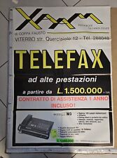 Manifesto xaam telefax usato  Viterbo