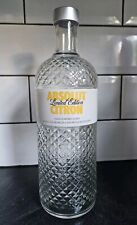 Absolut vodka citron for sale  LONDON