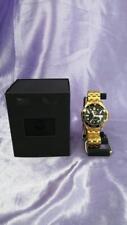 Relógio Technos dourado preto T9A25Gb, usado comprar usado  Enviando para Brazil