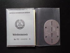 Nva wehrdienstausweis 1977 gebraucht kaufen  Eberswalde-Umland