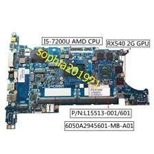 Placa madre 6050A2945601 L15513-001 L15513-601 para HP 840 G5 con GPU I5-7200U 2G segunda mano  Embacar hacia Argentina