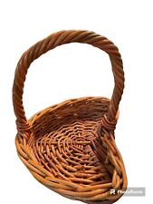 hand basket woven heart for sale  Lucedale