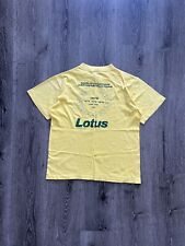 Camisa masculina vintage Team Lotus pequena amarela anos 80 comprar usado  Enviando para Brazil