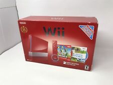 Mario 25º Aniversário Vermelho Sistema de Console Wii - Com Caixa - Testado Missing Mario comprar usado  Enviando para Brazil