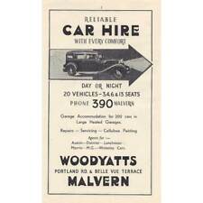 Malvern worcestershire woodyat for sale  GLASGOW