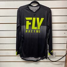 Fly Racing BMX/MTB Adult Lite Jersey (Black/Hivis) for sale  Shipping to South Africa