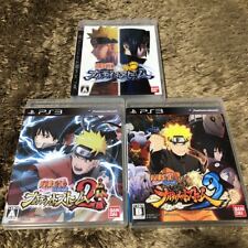 Número 2 PS3 Naruto Shippuden Ultimate Storm 1 3 conjunto de 3 peças versão Japão comprar usado  Enviando para Brazil