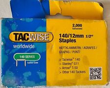Tacwise 140 12mm for sale  LUTON