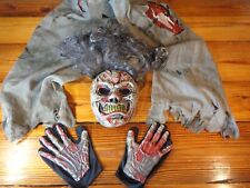 Fun World Niño Halloween 4 piezas 3D Disfraz de Zombies Pascua Máscara Ilimitada XL 14-16 segunda mano  Embacar hacia Argentina