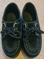 Creeper shoes black for sale  OLDHAM
