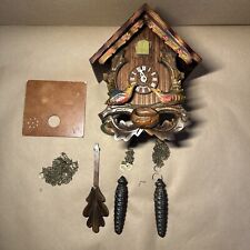Schwarzwalder Cuckoo clock For Parts Wood Germany  Original Black Forest for sale  Shipping to South Africa