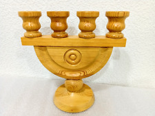 Vintage wooden candle for sale  Ireland
