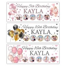 Personalised birthday banner for sale  WARRINGTON