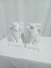 White ceramic pigs for sale  Hudson