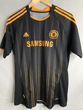 Adidas Chelsea Football Club Samsung Negro Naranja Fútbol 2010 Camiseta Camiseta S segunda mano  Embacar hacia Argentina