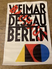 bauhaus poster gebraucht kaufen  Berlin