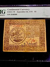 Continental currency september for sale  Port Saint Lucie