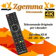 Telecomando Originale per Decoder Zgemma Dtt Sat H2.H - H3 - H5 - H7 - H9 usato  Pozzuoli