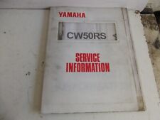 Yamaha cw50 genuine for sale  GODSTONE