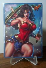 Wonder Woman, #1, DC, Superhéroe, Tarjeta de Arte Personalizada, Sexy, Waifu, Doble Cara segunda mano  Embacar hacia Argentina