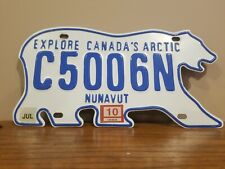polar bear license plate for sale  New Lenox