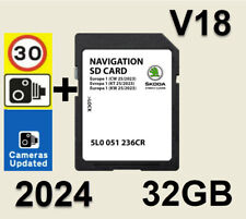 V18 32GB 2023 SKODA AS GEN2 SIN USAR EN CAJA 2 Amundsen 2 NAVEGACIÓN MAPA TARJETA SD REINO UNIDO Europa CÁMARA DE VELOCIDAD segunda mano  Embacar hacia Argentina