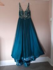 Emerald green embellished for sale  KETTERING