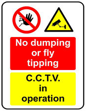 Warning dumping fly for sale  LYTHAM ST. ANNES