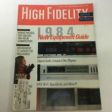 Revista de música de alta fidelidad de colección septiembre de 1983 - La guía de equipos de 1984 segunda mano  Embacar hacia Argentina