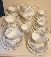royal albert silver maple tea sets for sale  DORKING