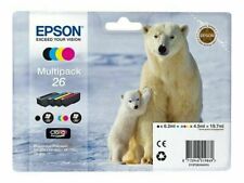 Cartucho de tinta Epson Multipack 26 - negro, cian, magenta, amarillo MHD 03.2024 segunda mano  Embacar hacia Argentina