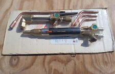 Vintage NOS Craftsman Harris Cutting Welding Two-Stage Torch Set Tips Brazing, used for sale  Shipping to South Africa