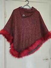 Red poncho for sale  CANNOCK