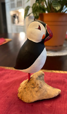 Carved wood puffin for sale  Rock Hill