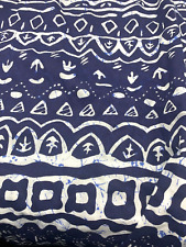Vintage batik blue for sale  San Jose