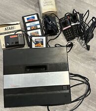 Console de videogame Atari 5200, 2 joysticks, adaptador de energia e antena de TV - NÃO TESTADO, usado comprar usado  Enviando para Brazil