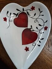Heart dish black for sale  Hammonton