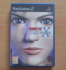 Resident Evil Code Veronica X (PlayStation 2, PS2) PAL Inglês Reino Unido Arte Completa RARO comprar usado  Enviando para Brazil