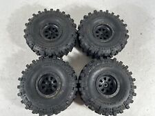Used, CUT Used Axial 1/10 RBX10 RYFT 2.2 Super Swamper 12mm Wheels TSL Bogger Tires for sale  Shipping to South Africa