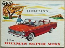 Hillman super minx for sale  LEICESTER