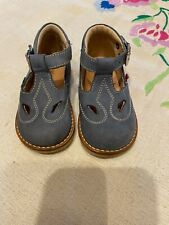 E6404 sandalo bimbo blu KICKERS B ROZY scarpe nabuk shoe baby boy 