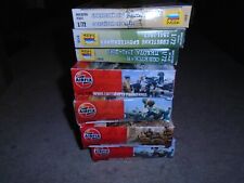 job lot of 7 packs 1/72 airfix / zvezda military figures for sale  NEWCASTLE UPON TYNE