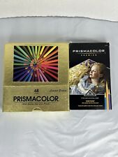 1996 Vintage Berol PRISMACOLOR Conjunto de Lápis de Cor 48 Edição Limitada e Premier comprar usado  Enviando para Brazil